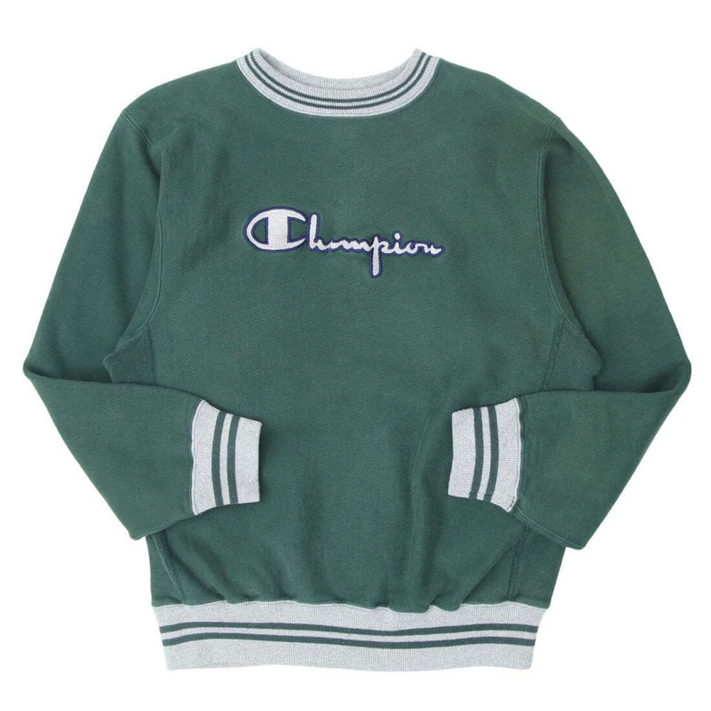 VINTAGE CHAMPION REVERSE WEAVE EMBROIDERED SWEATSHIRT